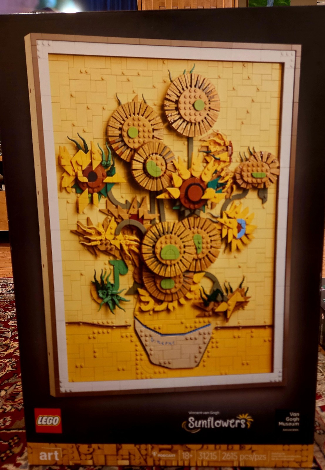 LEGO Art Vincent van Gogh Sunflowers 31215 Building Set New & Sealed 2615 pcs LEGO Art Vincent van Gogh Sunflowers 31215 Building Set New & Sealed 2615 pcs