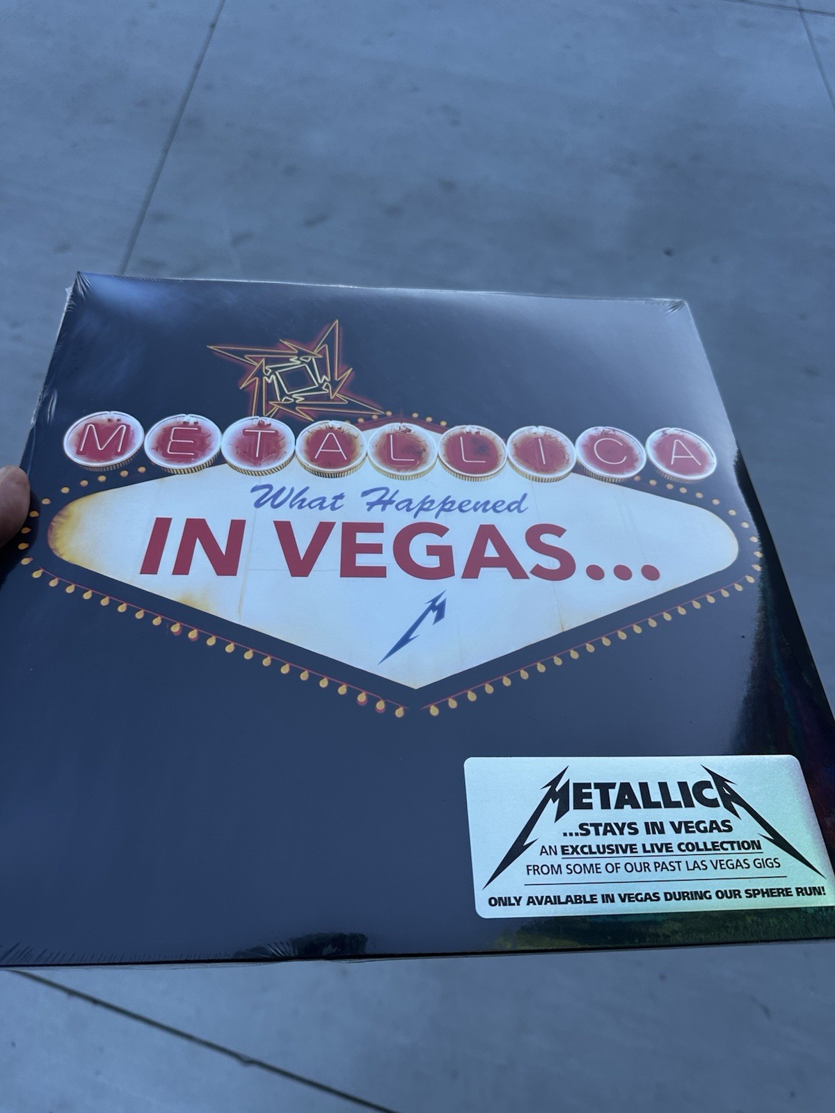 Metallica What Happened IN VEGAS... SPHERE Exclusive LIVE Collection Sealed