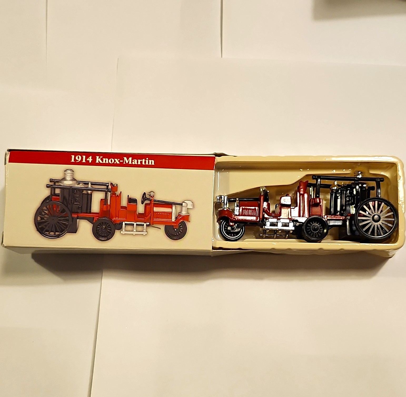 Knox-Martin 1914 Fire Engine Model, Firefighting & Rescue, Box Knox-Martin 1914 Fire Engine Model, Firefighting & Rescue, Box