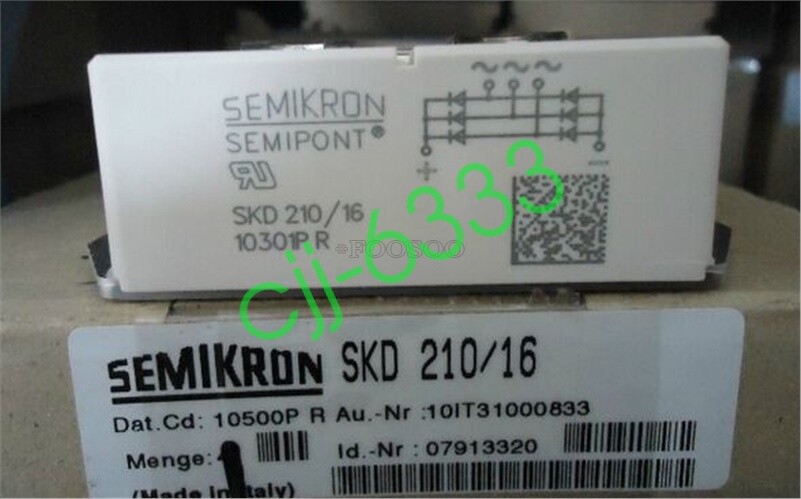 Semikron SKD210/16 SKD210-16 SKD21016 aa