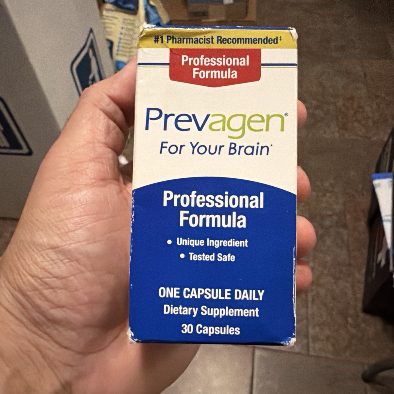 Prevagen Professional Strength Formula 40 mg New Sealed Guaranteed Authentic