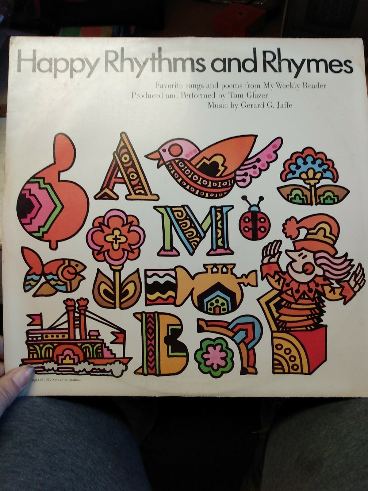 Vintage Weekly Reader Happy Rhythms and Rhymes 12\ Vintage Weekly Reader Happy Rhythms and Rhymes 12\