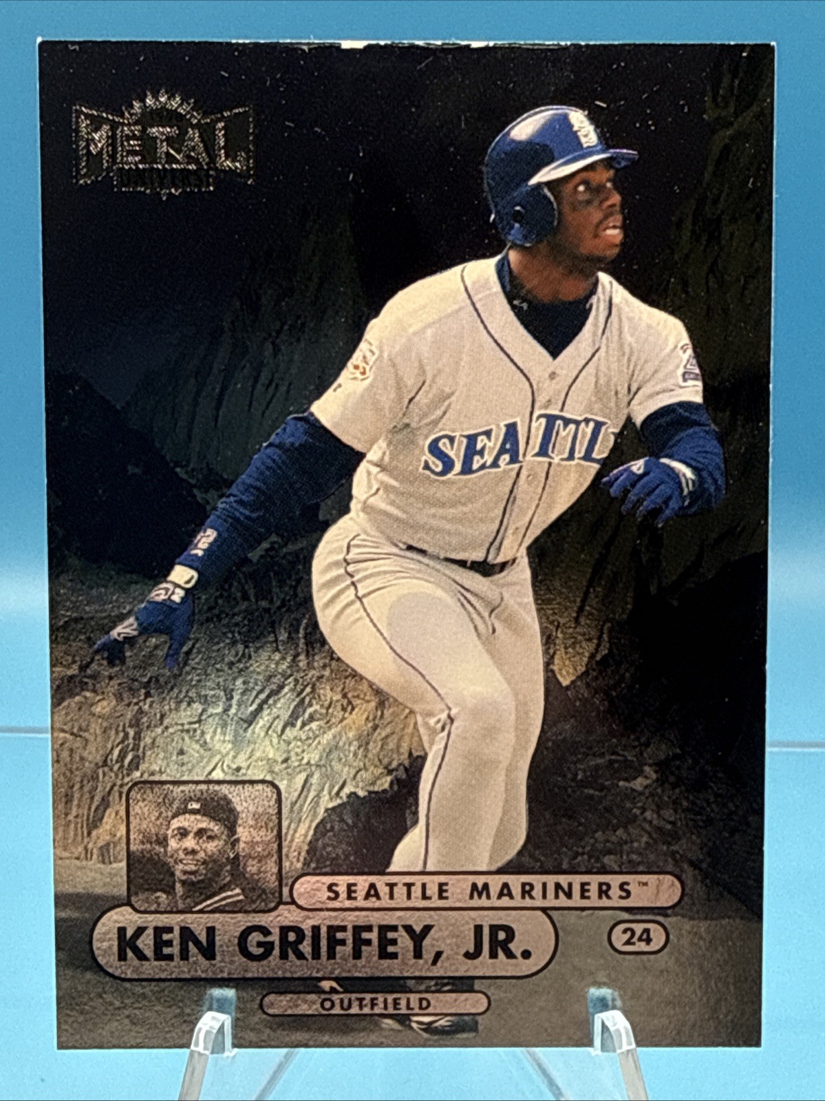 1998 Fleer Metal Universe Ken Griffey Jr. #161 Mariners 1998 Fleer Metal Universe Ken Griffey Jr. #161 Mariners