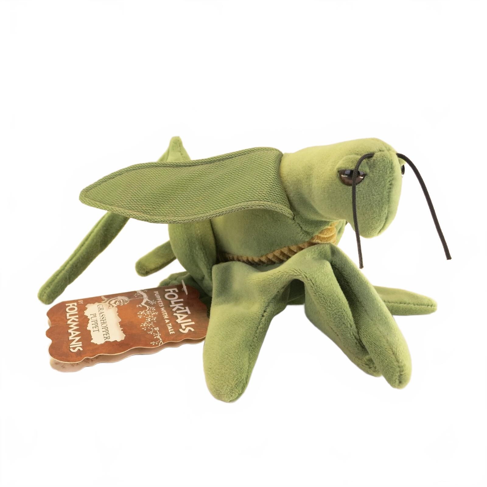 Folkmanis Folktails T2047 Glove Hand Puppet Grasshopper 10\ Folkmanis Folktails T2047 Glove Hand Puppet Grasshopper 10\