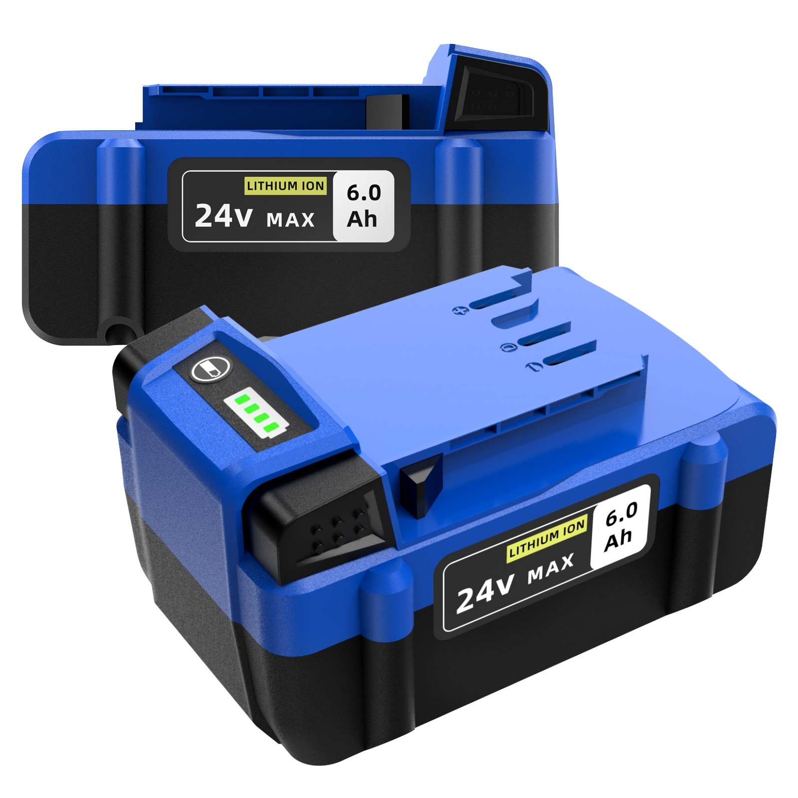 2 Pack 24V 6.0Ah for Kobalt 24 Volt Max Lithium-ion Battery KB624-03 KB124-03