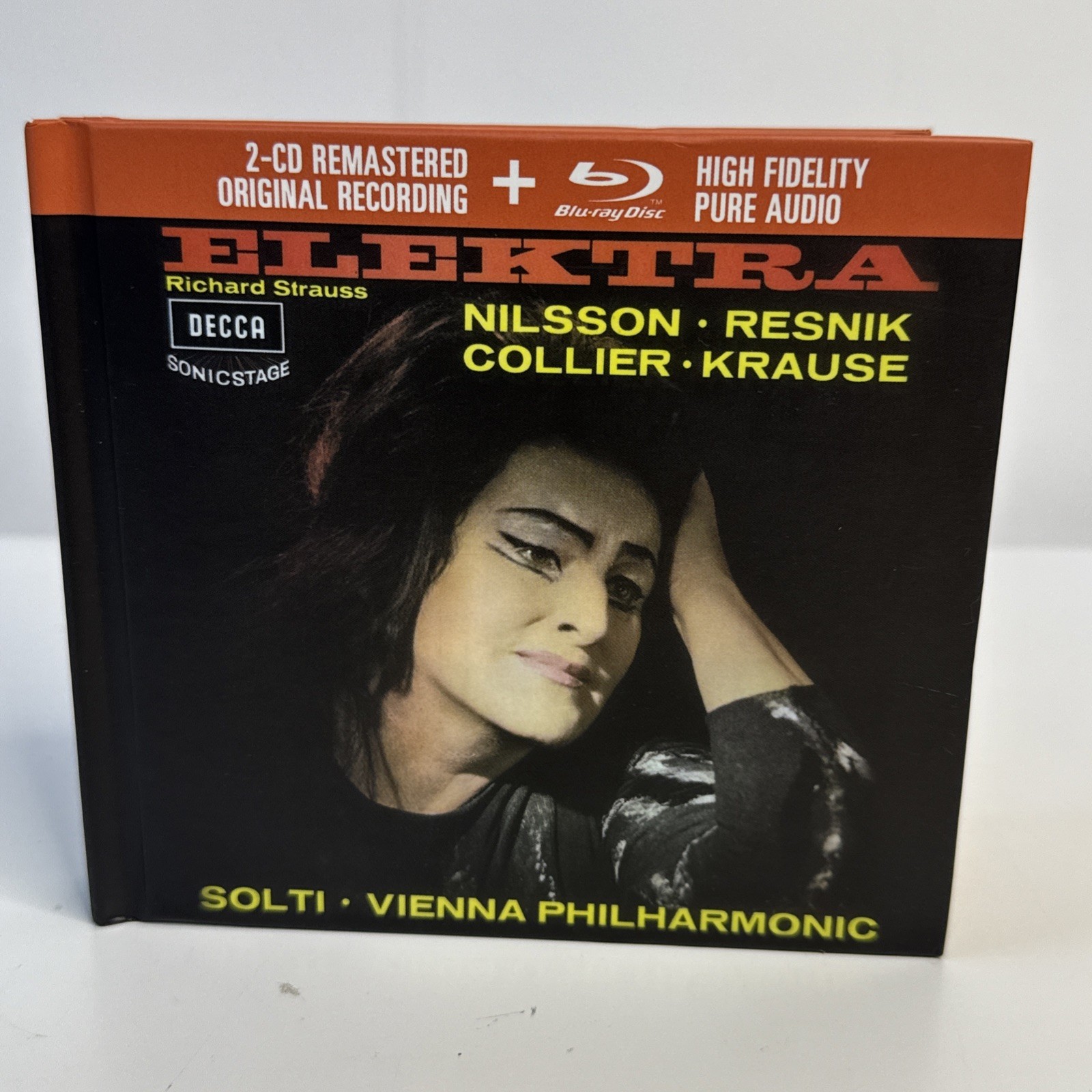 RICHARD STRAUSS Elektra Solti Nilsson Vienna Philharmonic Decca Opera CD Blu-Ray RICHARD STRAUSS Elektra Solti Nilsson Vienna Philharmonic Decca Opera CD Blu-Ray