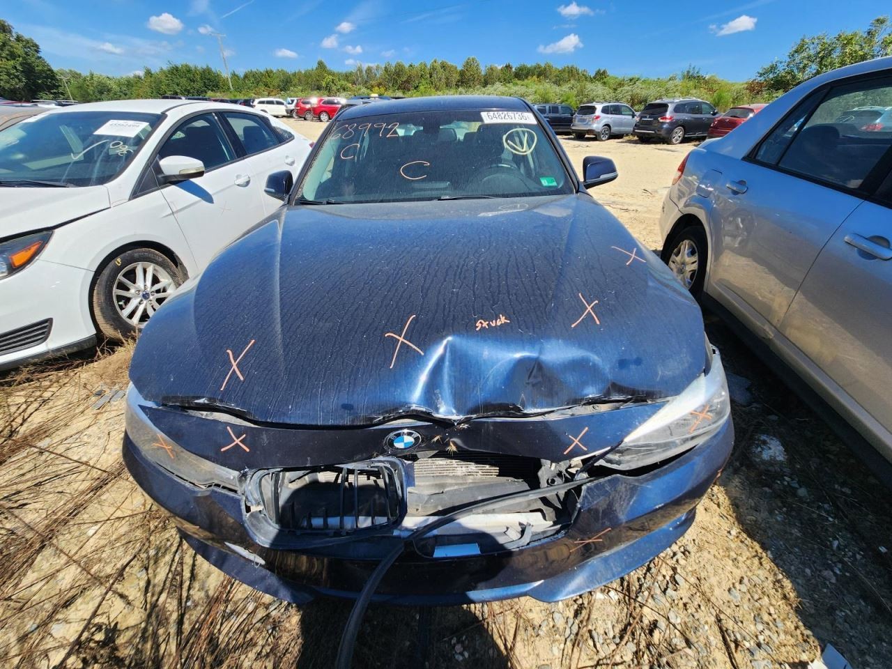 Driver Air Bag Sedan Driver Wheel Round Fits 12-17 BMW 320i 3078438