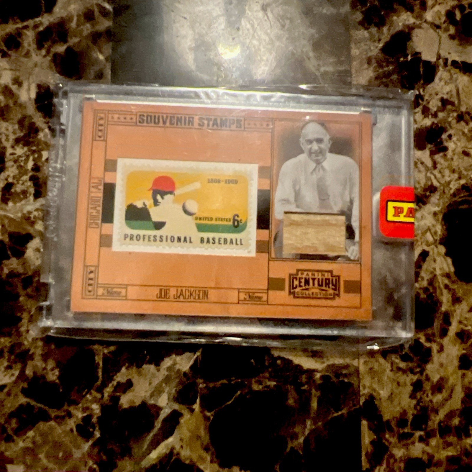 🔥 Shoeless Joe Jackson 2010 Panini Century Baseball #14 (Game Used Bat) 🔥