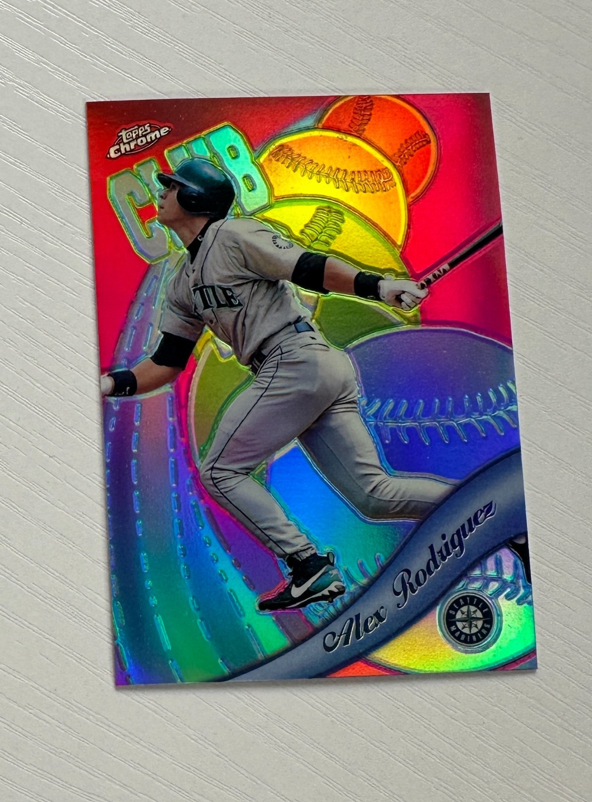1999 Topps Chrome All-Etch Refractor #AE12 Alex Rodriguez #X874 1999 Topps Chrome All-Etch Refractor #AE12 Alex Rodriguez #X874