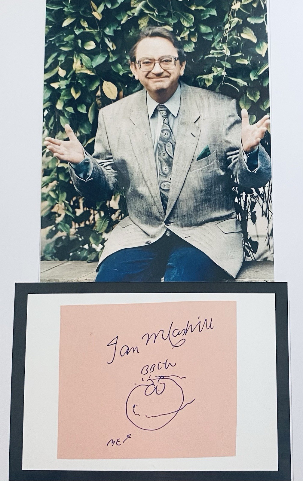Ian McCaskill Scottish Meteorologist 1938-2016, Original 10 x 8 Signature Piece