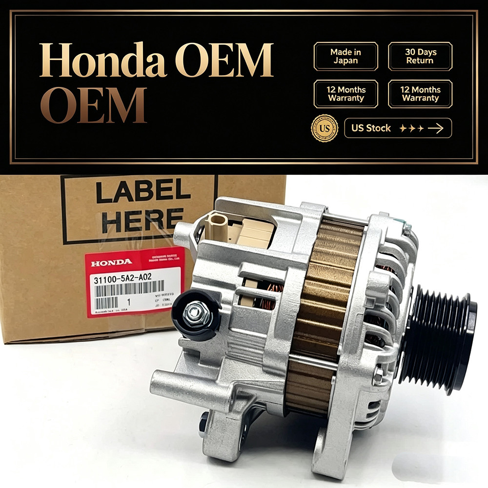 2.4L 2013 2014 2015 2016 14489 NEW Alternator For Honda Accord 31100-5A2-A02