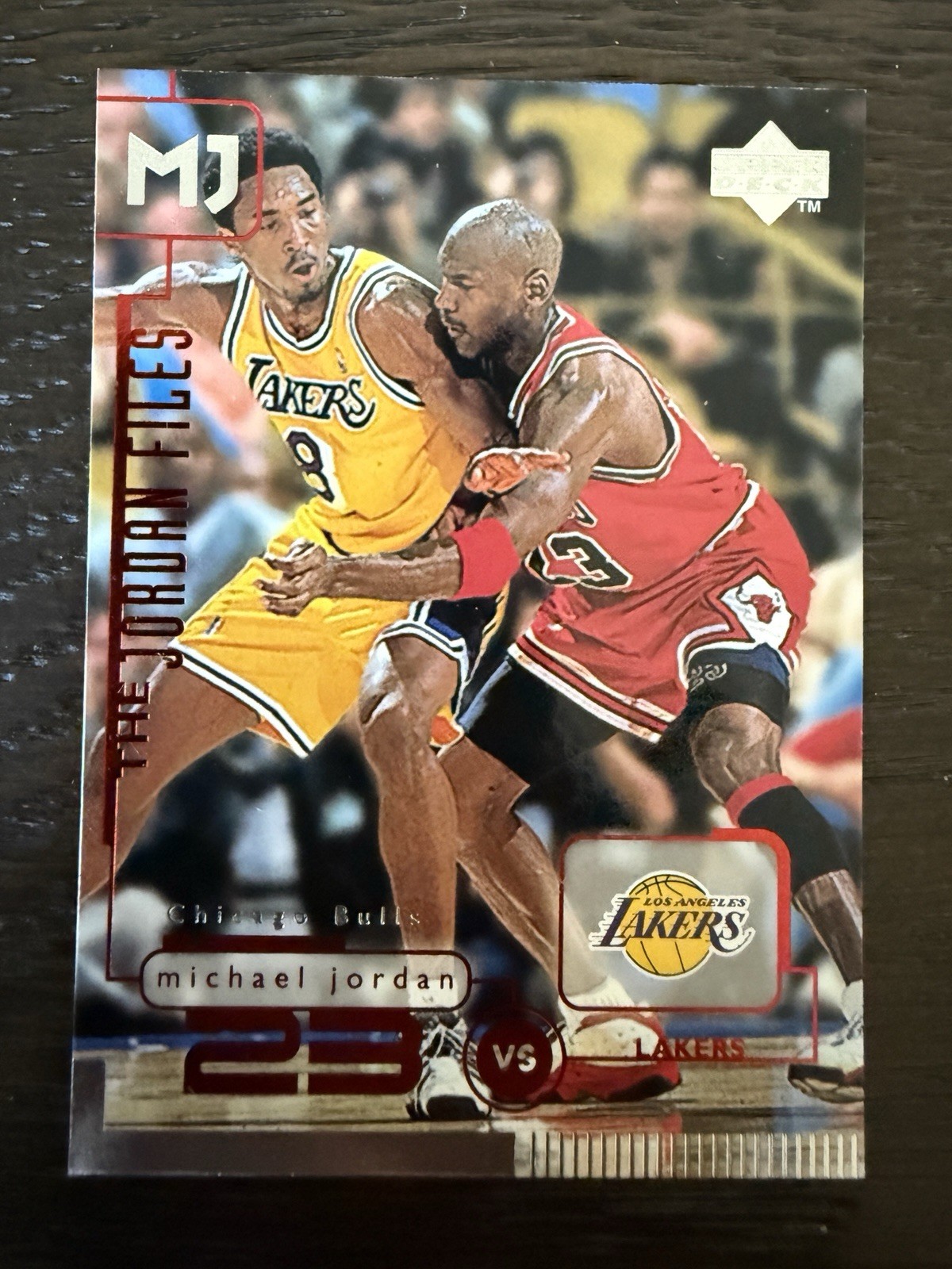 1998-99 Upper Deck The Michael Jordan Files W/ Kobe Bryant #147 MJ Living Legend