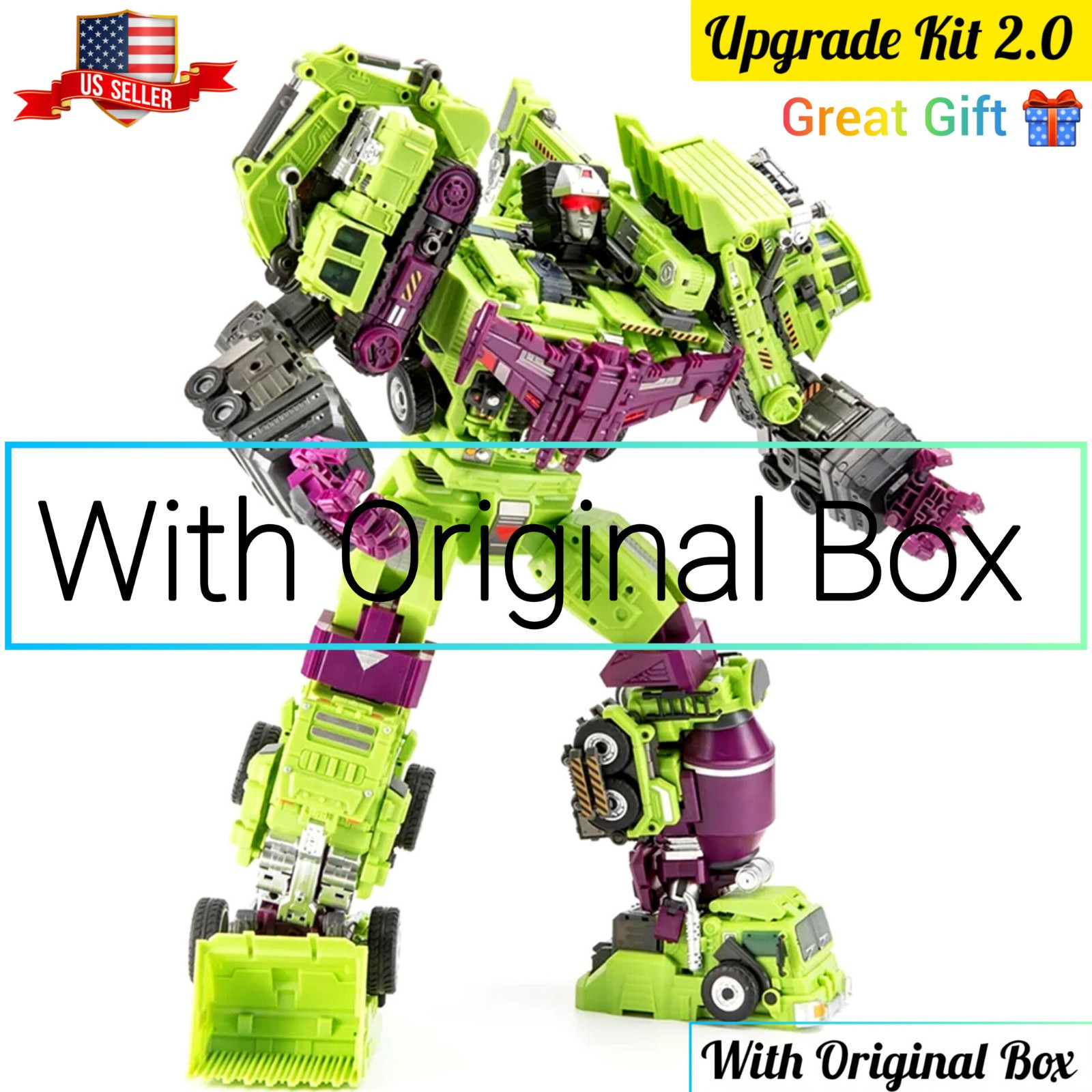 ‼️PRE-ORDER‼️-Jinbao Oversized Devastator Gravity Builder With/ Upgrade Kit 2.0