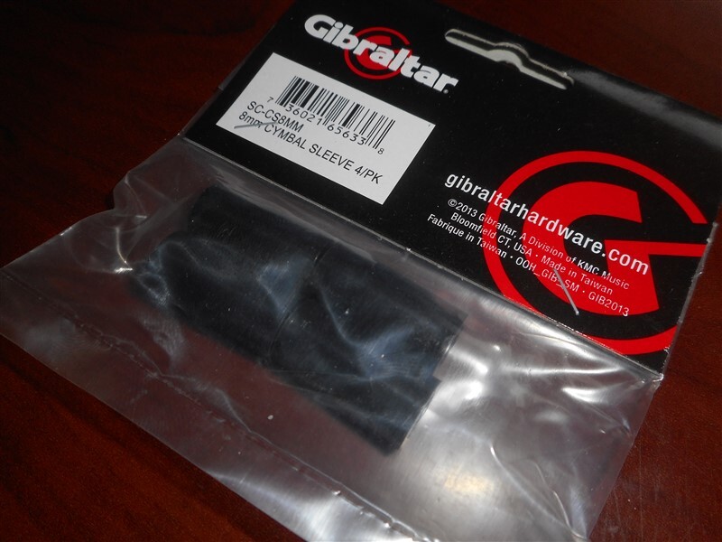 NEW - Gibraltar 8mm Cymbal Sleeves #SC-CS8MM NEW - Gibraltar 8mm Cymbal Sleeves #SC-CS8MM