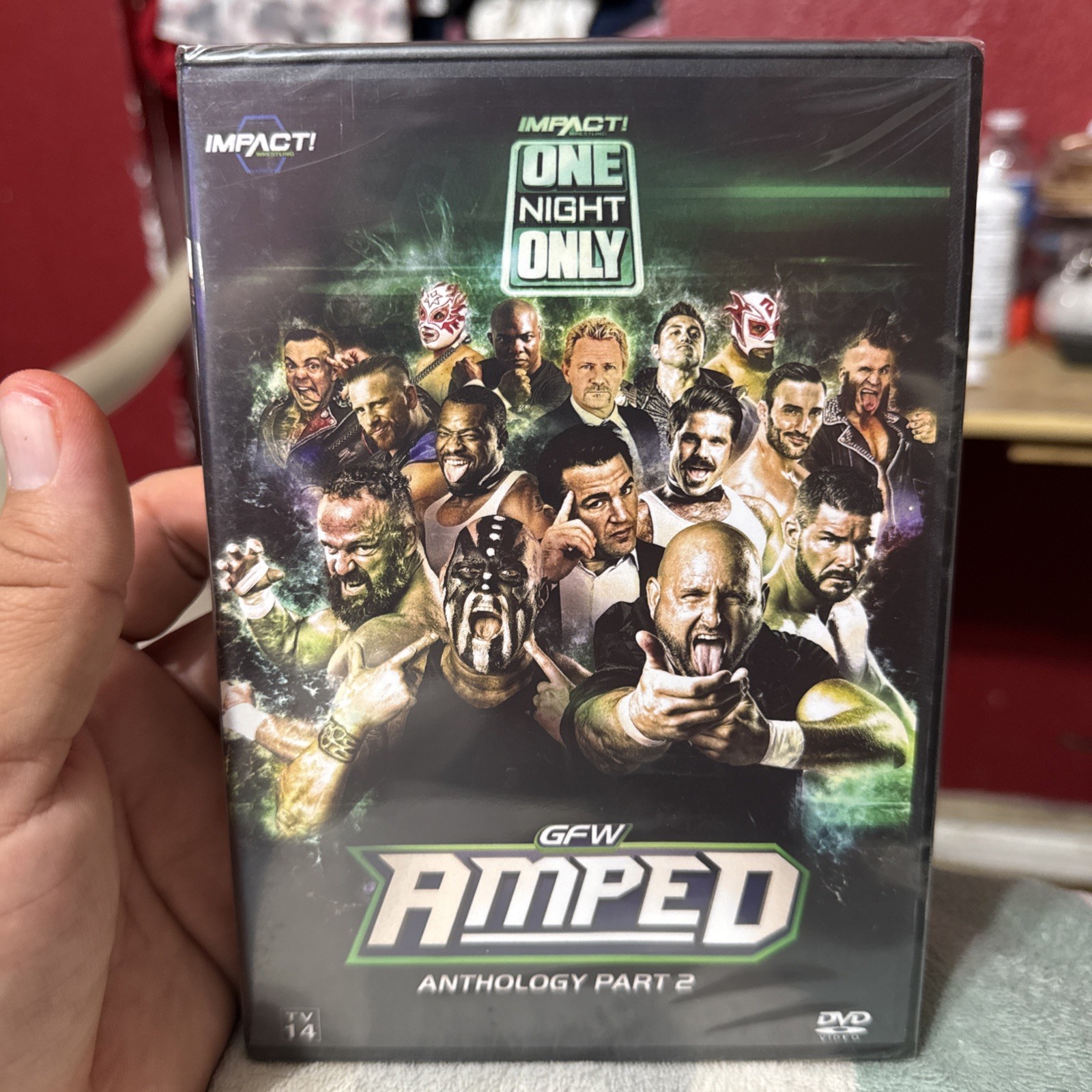 WWE AEW TNA WCW ECW Impact Wrestling One Night Only - GFW Amped Anthology Part 2 WWE AEW TNA WCW ECW Impact Wrestling One Night Only - GFW Amped Anthology Part 2