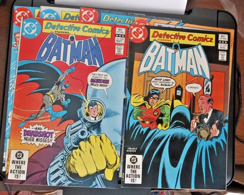 Detective Comics #517-522 DC Comics 1982 Six Issue Lot Run VF-