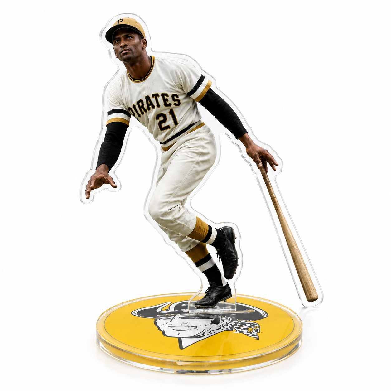 Custom Acrylic Standee - Roberto Clemente - The Great One - 6.4\