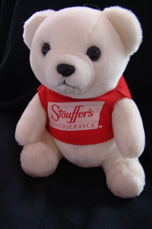 Vintage 1985 Stouffer\'s Food Service Bear Plush 8\