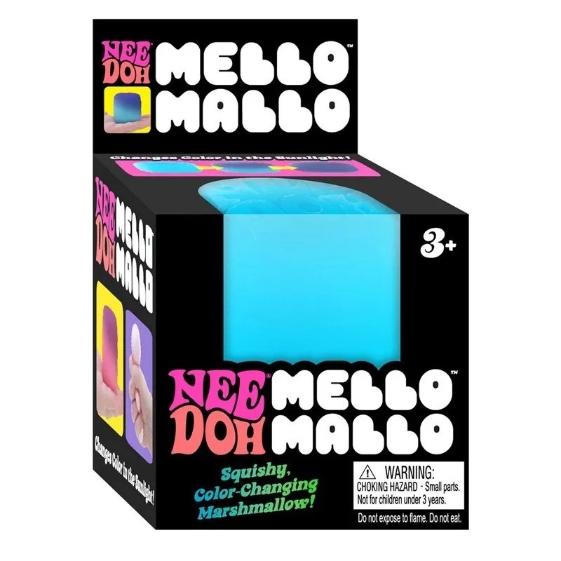 **NeeDoh Mello Mallo Color Changing Squishy Marshmallow Fidget Toy Kids NEW**