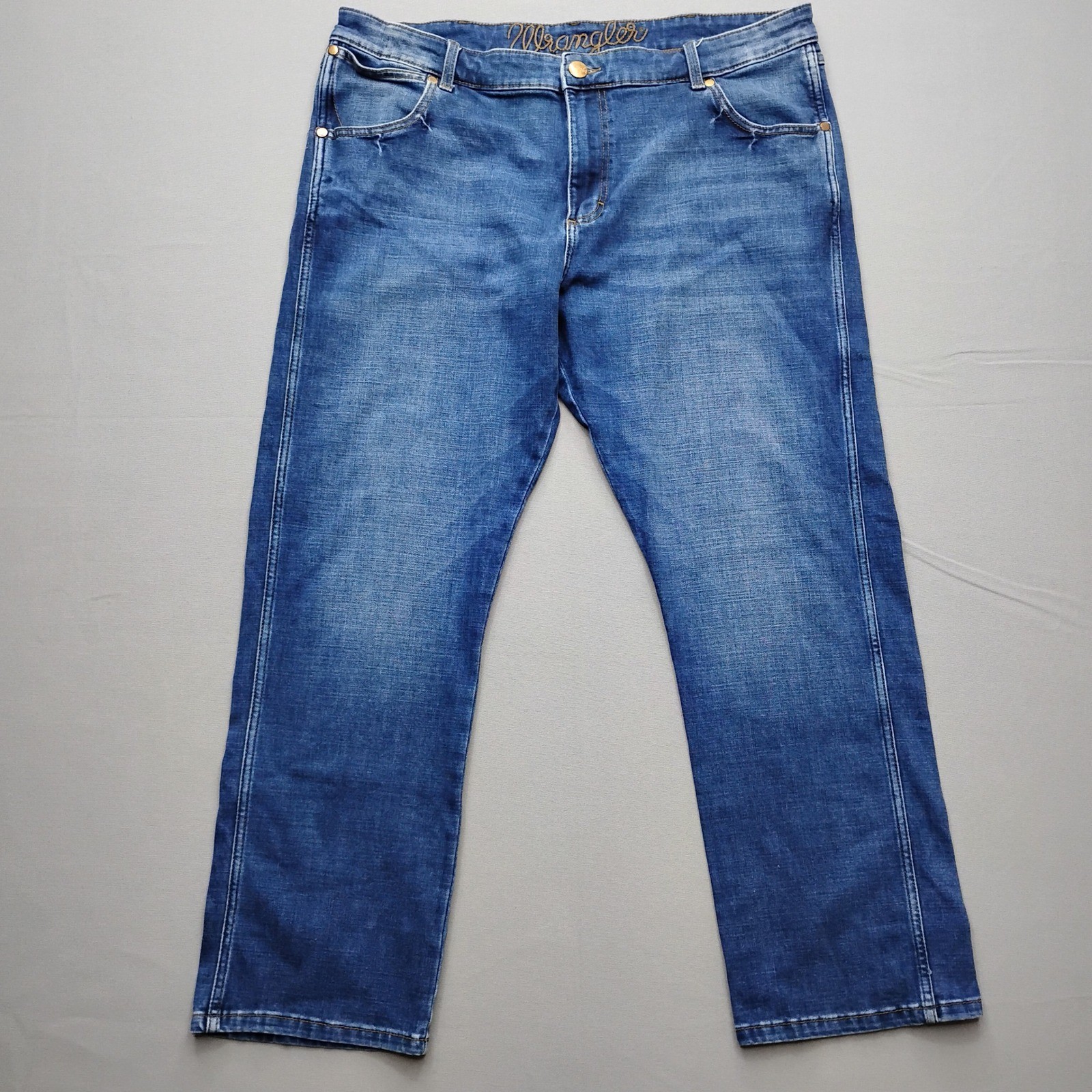 Wrangler Retro Slim Straight Blue Jeans Mens 40x32 88MWZKR Stretch Denim Wrangler Retro Slim Straight Blue Jeans Mens 40x32 88MWZKR Stretch Denim