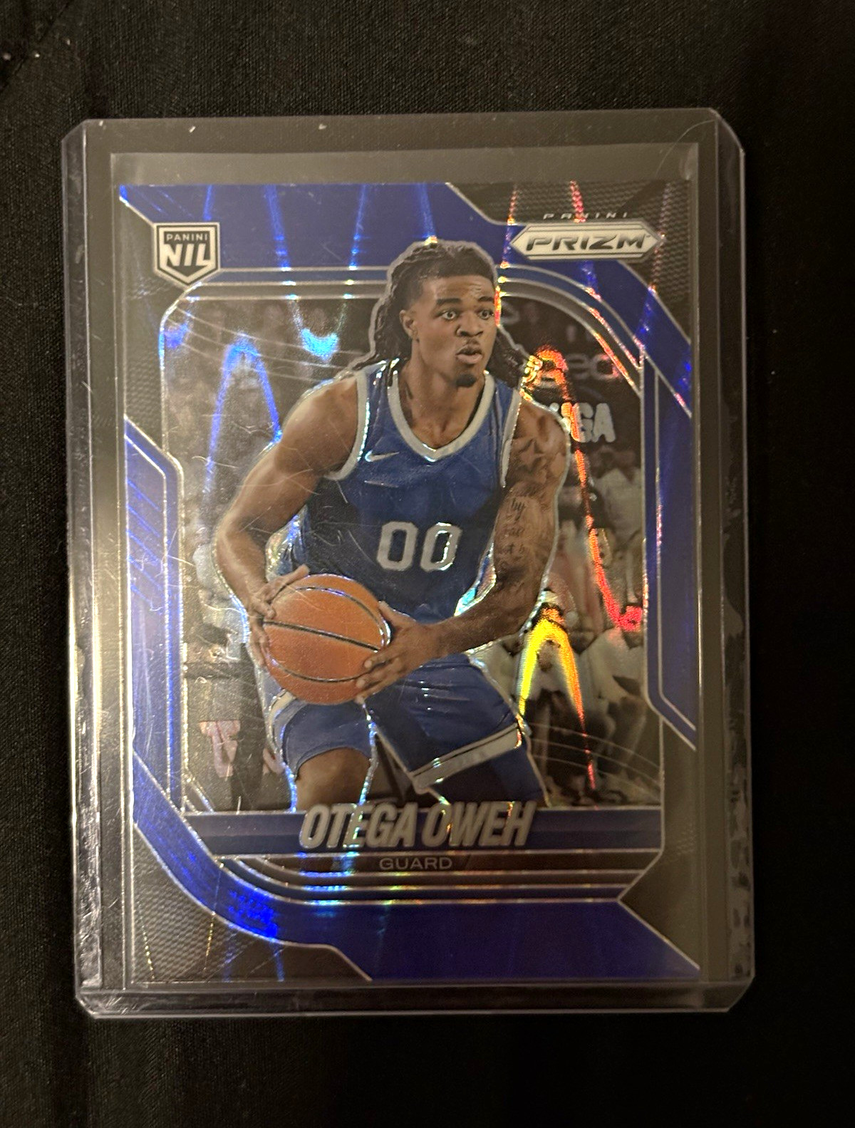 2025-26 Panini Prizm Otega Oweh Blue Wave Prizm RC #78 /199 Kentucky 2025-26 Panini Prizm Otega Oweh Blue Wave Prizm RC #78 /199 Kentucky