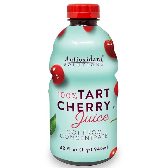 Antioxidant Solutions 100% Pure Tart Cherry Juice Not From Concentrate, 32 fl oz Antioxidant Solutions 100% Pure Tart Cherry Juice Not From Concentrate, 32 fl oz