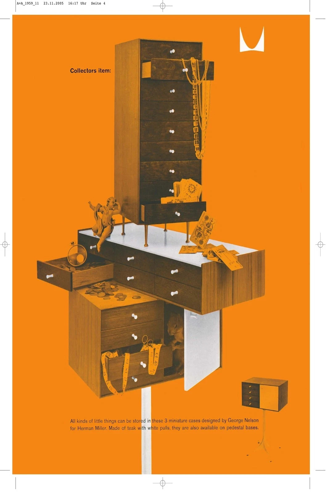 Herman Miller George Nelson Storage Cabinet Mid Century Poster 24x36 Herman Miller George Nelson Storage Cabinet Mid Century Poster 24x36