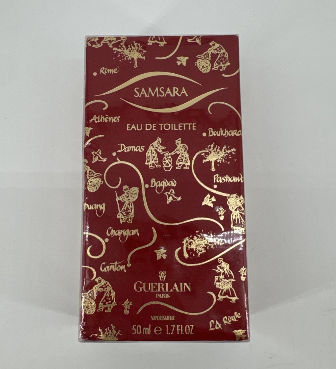 Rare Vtg 1999 Guerlain SAMSARA La Route De La Soie Limited Box EDT  1.7oz SEALED