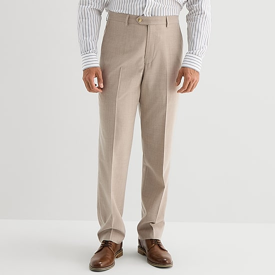 Stafford Coolmax All Season Ecomade Mens Classic Fit Flat Front Suit Pant- 34x32 Stafford Coolmax All Season Ecomade Mens Classic Fit Flat Front Suit Pant- 34x32