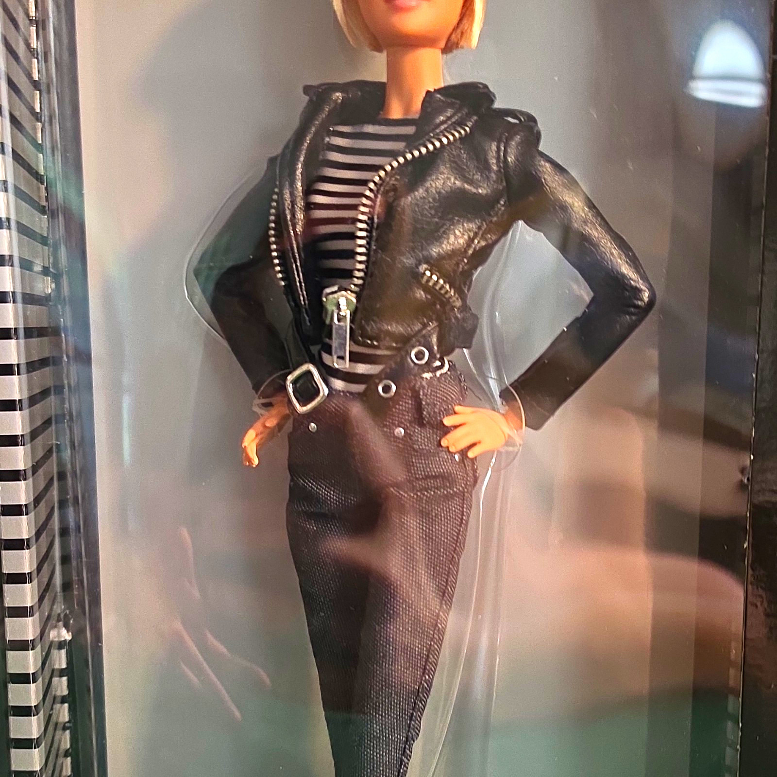 Mattel Barbie Collector Andy Warhol Barbie Doll w/ Stand & COA DGW53