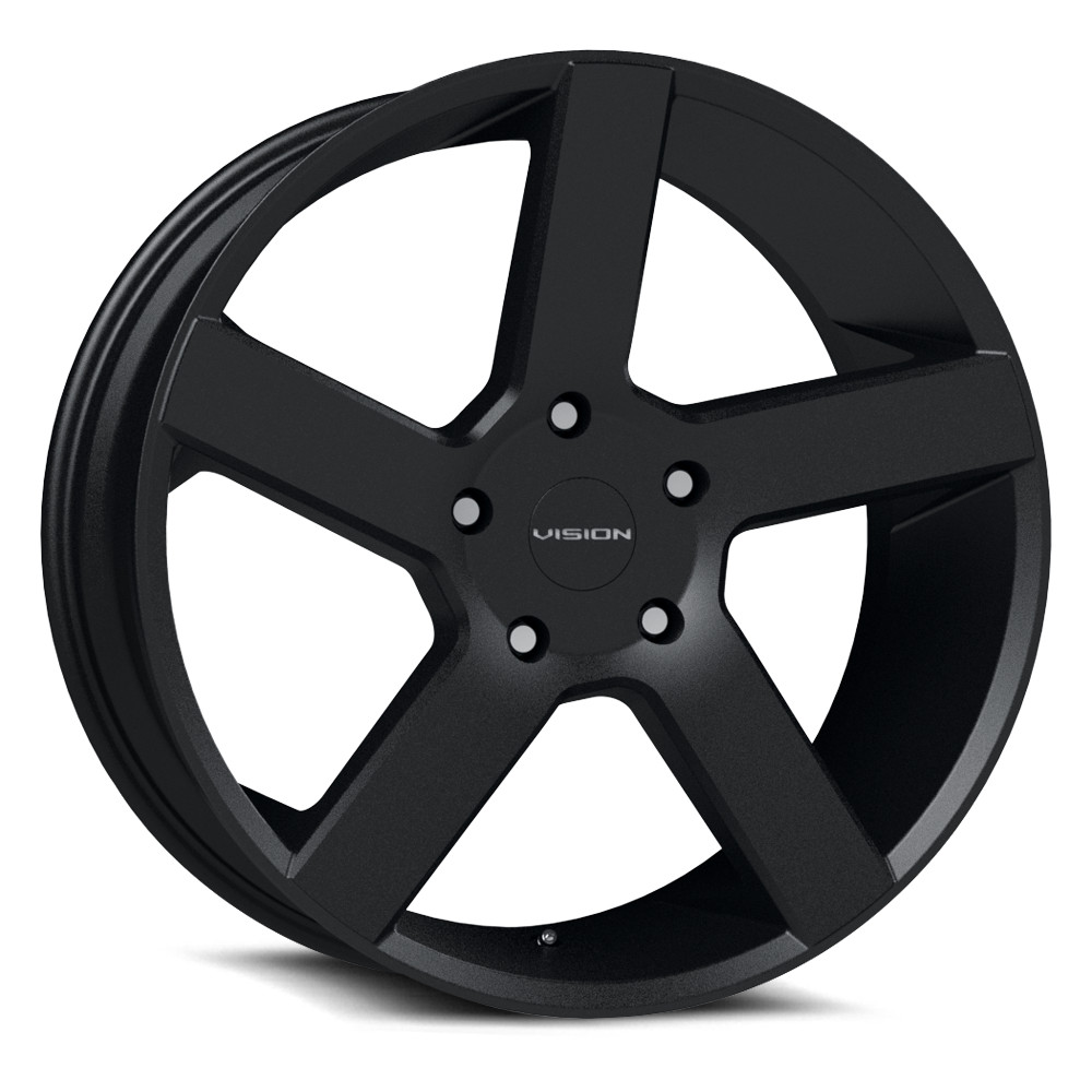 Vision Street-Designs 472 Switchback 24x9.5 6x139.7 +30 Satin Black Wheel Rim Vision Street-Designs 472 Switchback 24x9.5 6x139.7 +30 Satin Black Wheel Rim