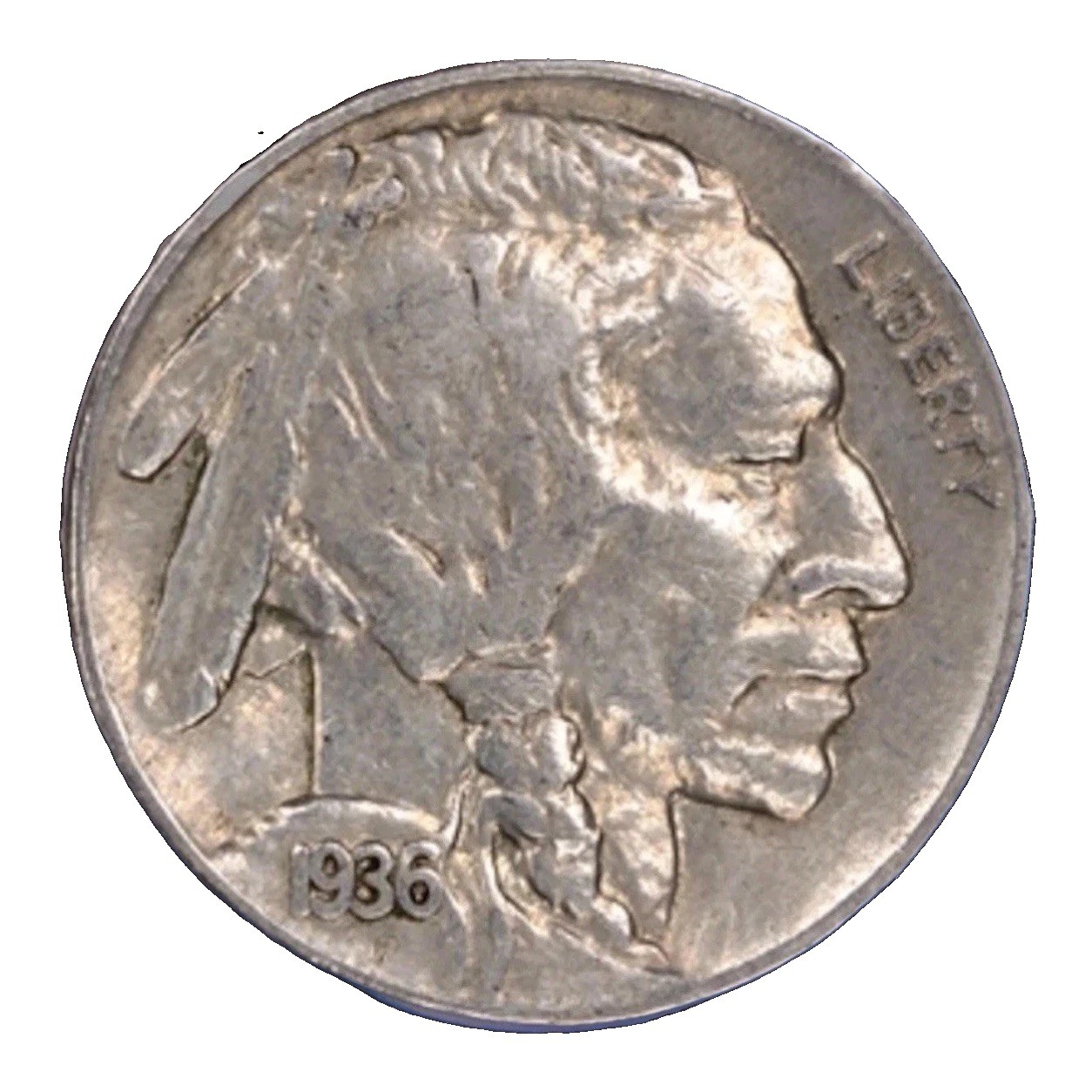1936-P Buffalo Nickel “Full Horn” FAST SHIPPING 1936-P Buffalo Nickel “Full Horn” FAST SHIPPING