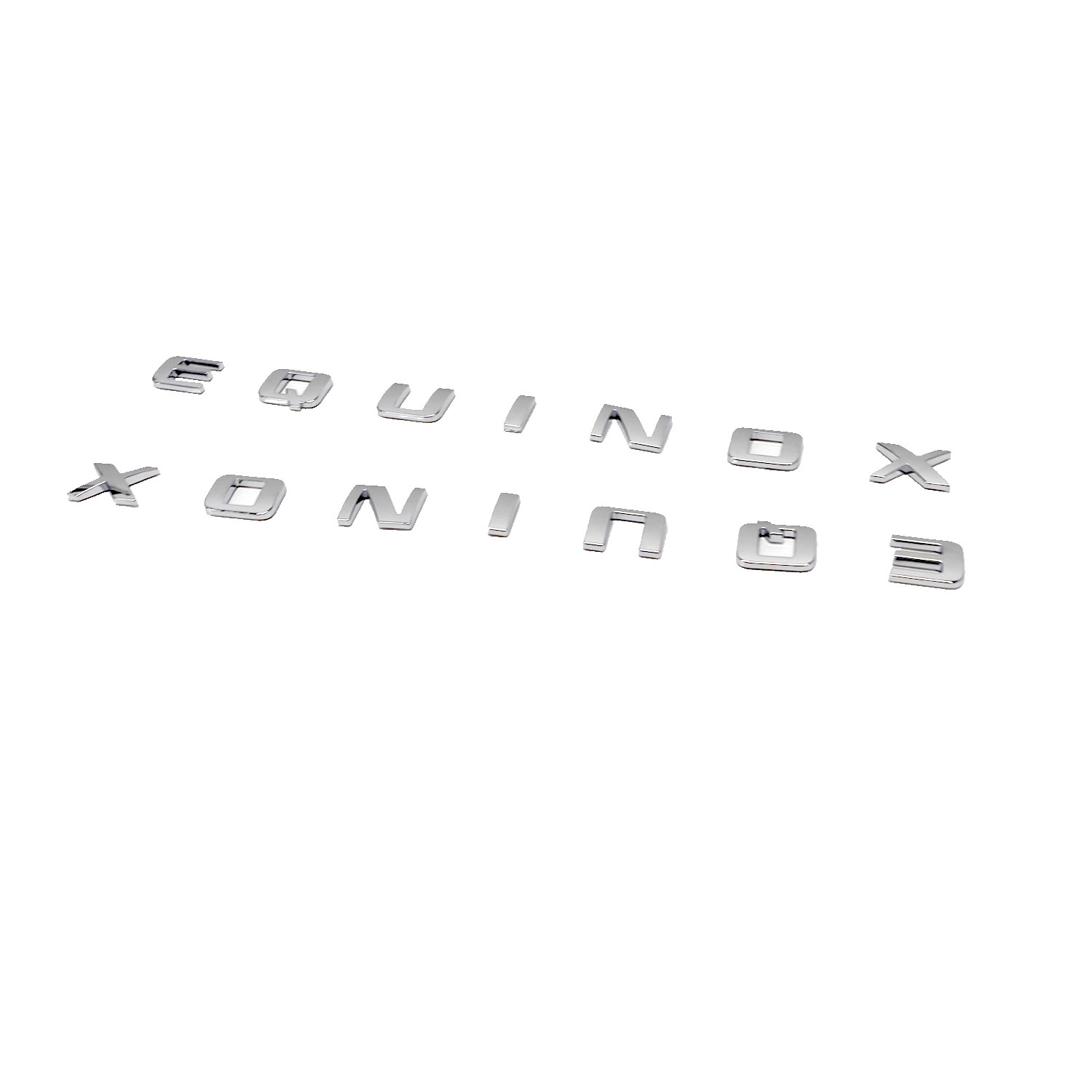 For Equinox Left Right Door Nameplate Letter Decal Badge Emblem For Equinox Left Right Door Nameplate Letter Decal Badge Emblem