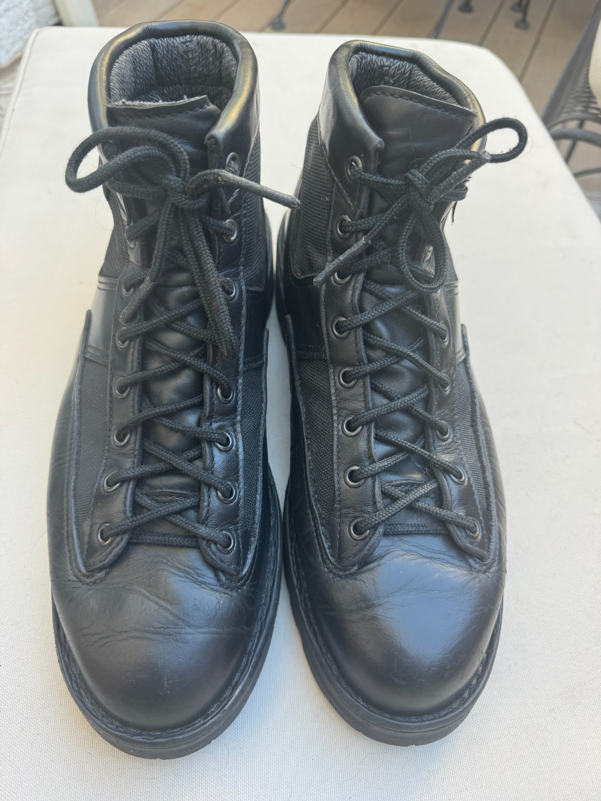 Black Danner 6\' patrol Gore Tex Size 12 boots Made in USA Barely Used