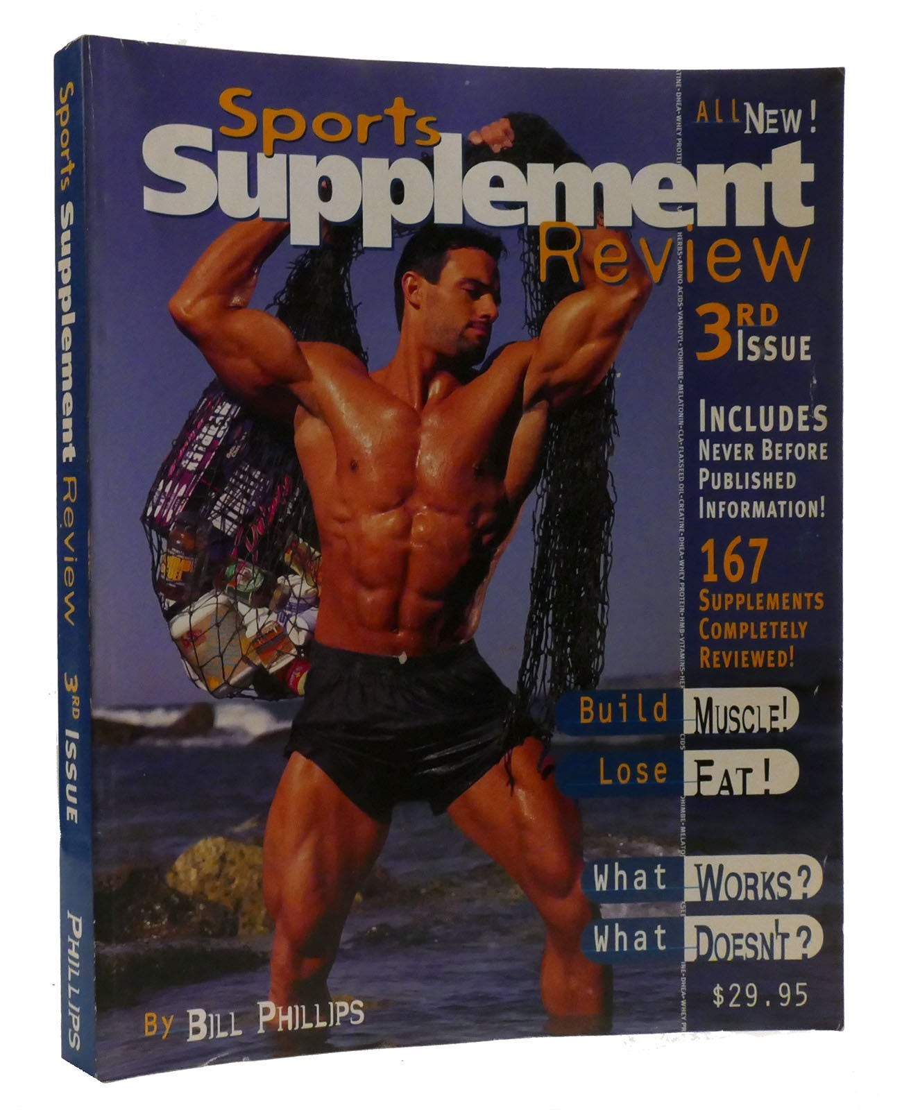 Bill Phillips SPORTS SUPPLEMENT REVIEW 3RD ISSUE 1st Edition 1st Printing Bill Phillips SPORTS SUPPLEMENT REVIEW 3RD ISSUE 1st Edition 1st Printing
