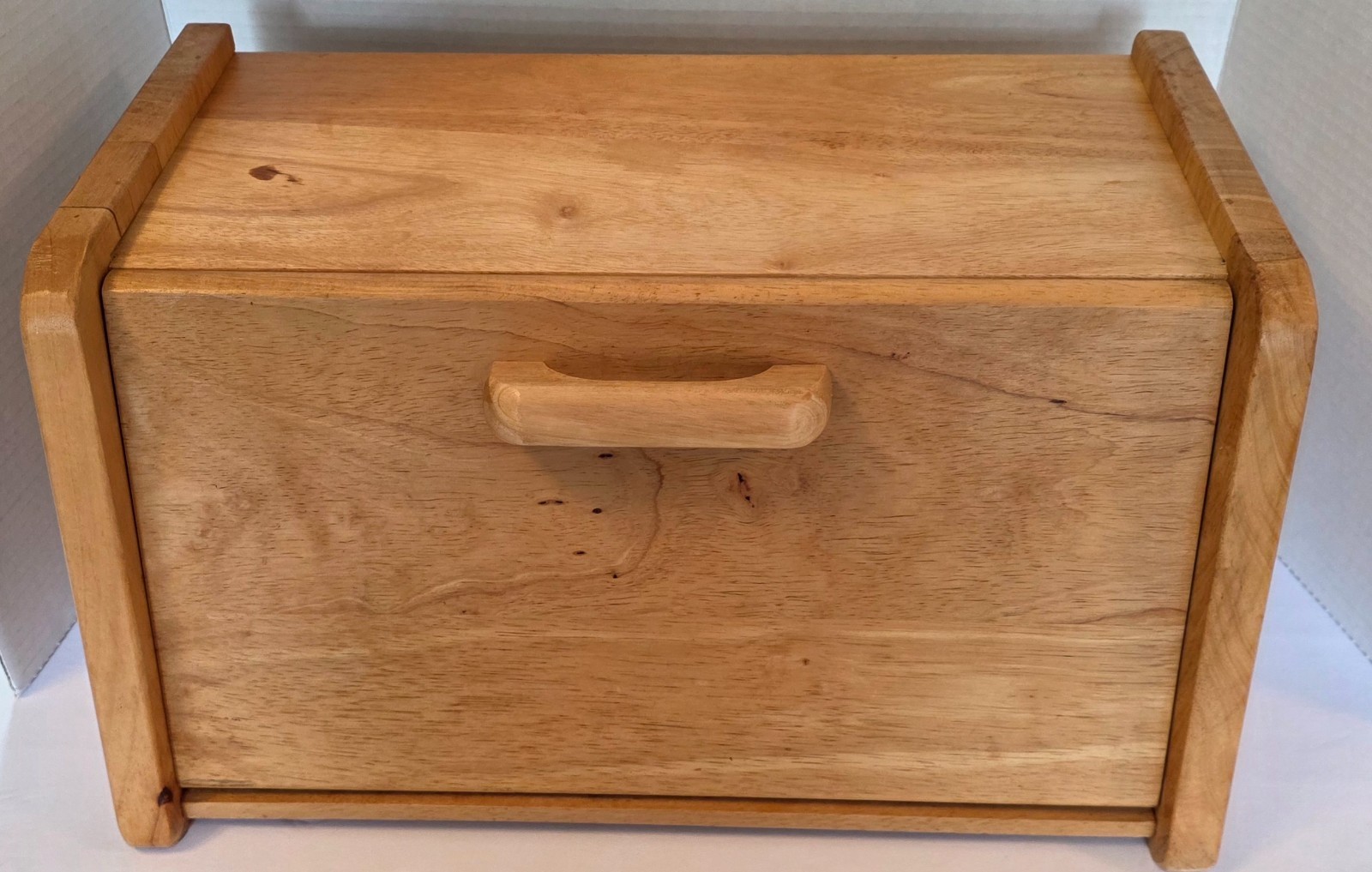 Winsome Wooden Bread Box Natural Wood Kitchen Countertop Storage Organizer Winsome Wooden Bread Box Natural Wood Kitchen Countertop Storage Organizer