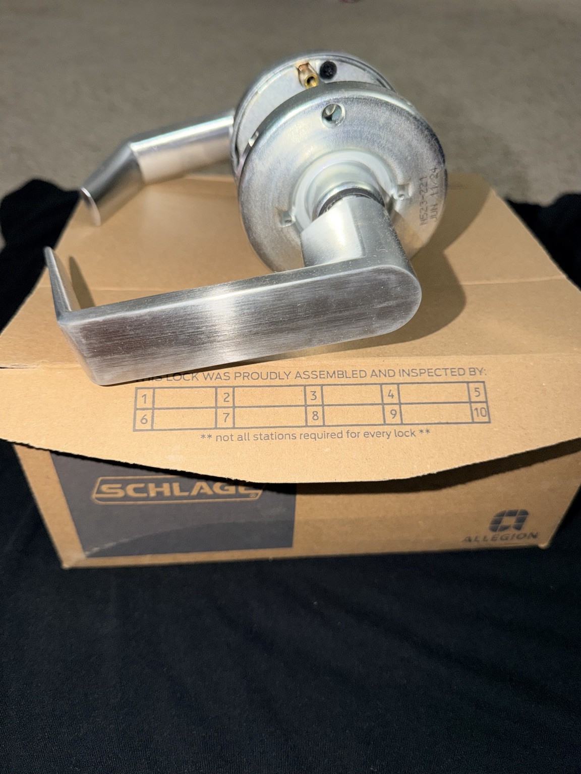 Brand New Schlage ND80BD RHO 626 Commercial SFIC Storeroom Lock.