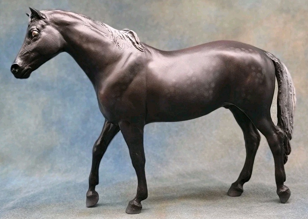 Breyer San Domingo Custom Dapple Rocky Mountain Horse Model Mr Banks mawaldees Breyer San Domingo Custom Dapple Rocky Mountain Horse Model Mr Banks mawaldees