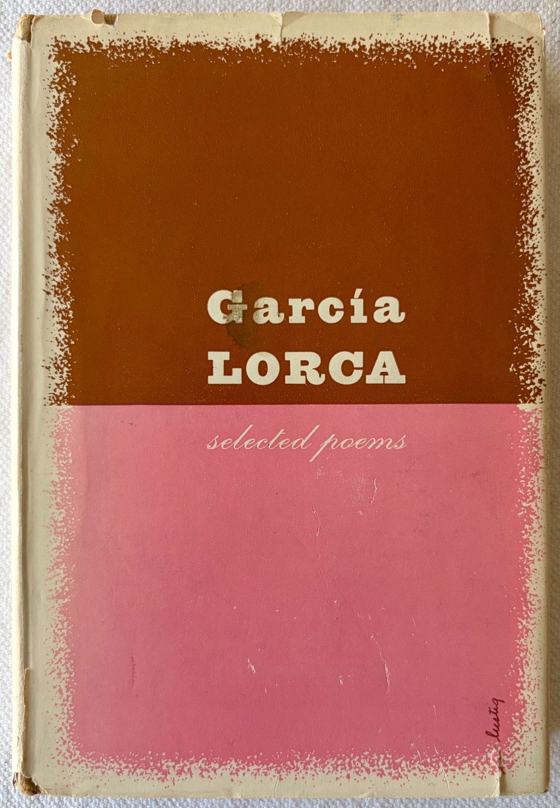 Selected Poems of Federico Garcia Lorca, New Directions hc (1955) Alvin Lustig 