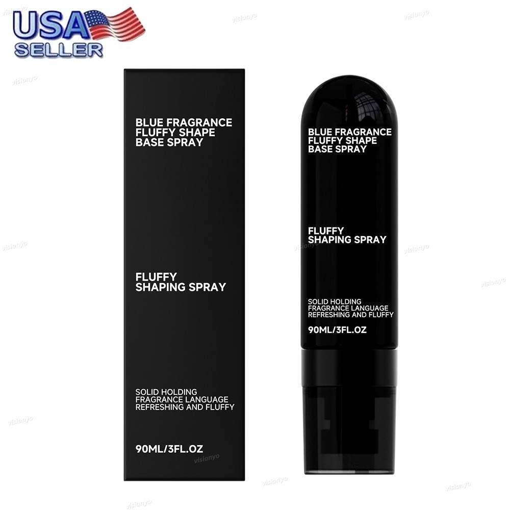 3PACK Fluffy Hair Shaping Spray, Peach Scented Volumizing and Setting Spray 90ml