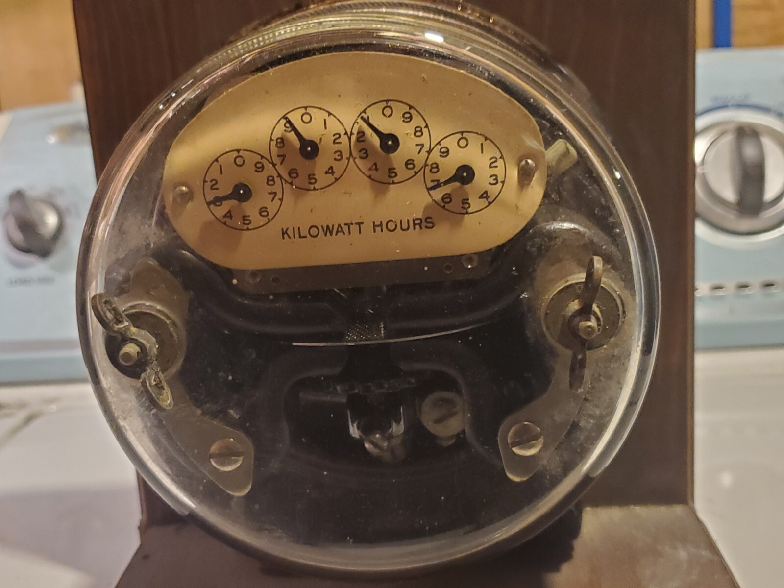 Vintage Sangamo Electric Meter 1G Volts Sangamo Electric Company # 4056816 Vintage Sangamo Electric Meter 1G Volts Sangamo Electric Company # 4056816
