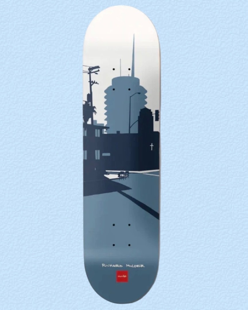 RARE Chocolate Skateboard Deck Richard Mulder OG City Series NOS 2001 Vintage RARE Chocolate Skateboard Deck Richard Mulder OG City Series NOS 2001 Vintage