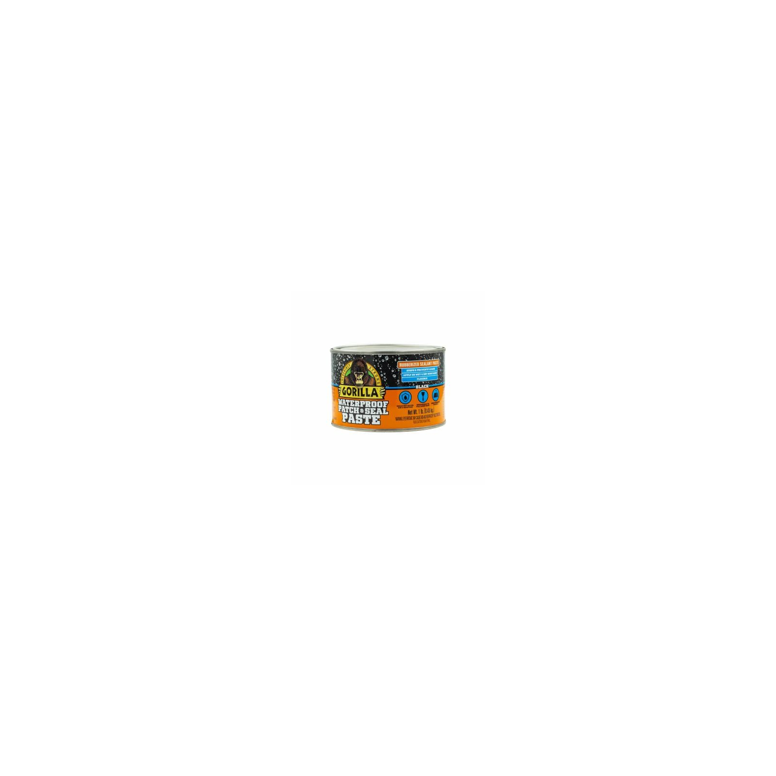 Gorilla 109404 Waterproof Patch & Seal Paste, Black, 1 Lb. - Quantity 1