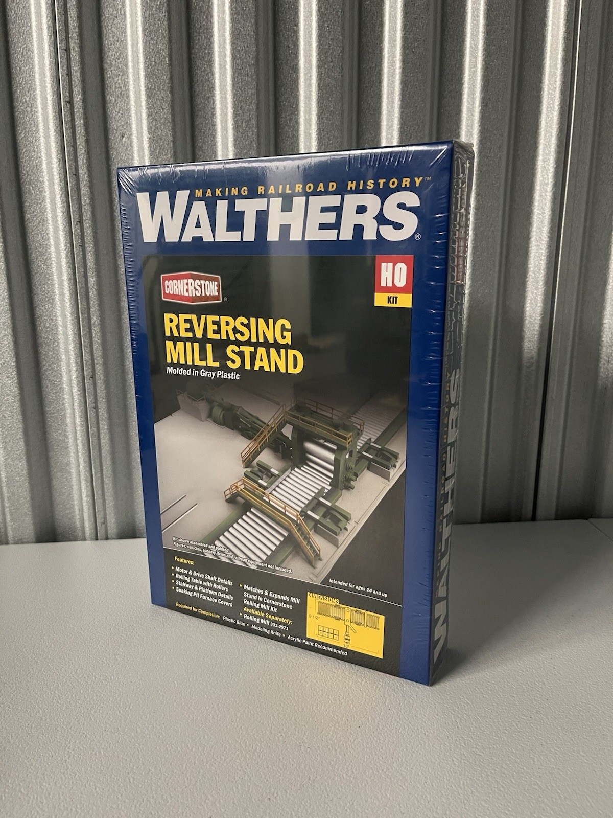 Walthers Reversing Mill Stand HO Scale 933-2963, New Sealed