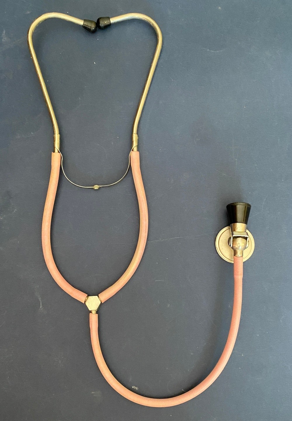 Vintage USSR 1960's Dual-Head Stethoscope - Classic Medical Collectible