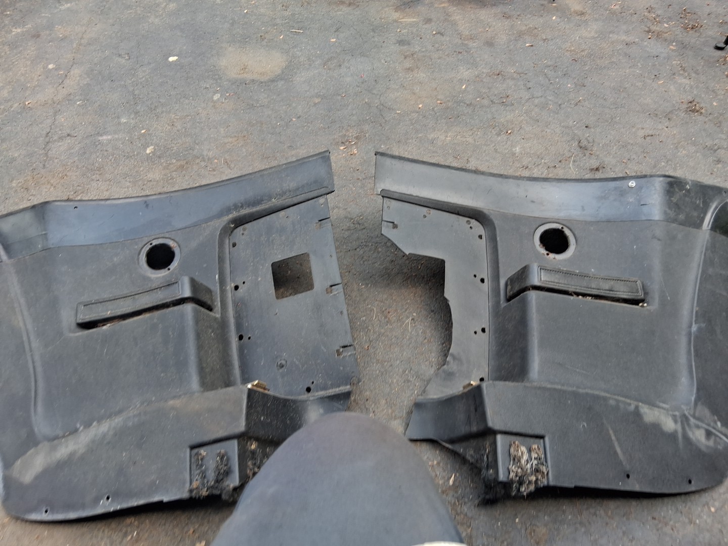 1966 1967 Mopar Coronet Convertible Rear Panels.parts Or Restore