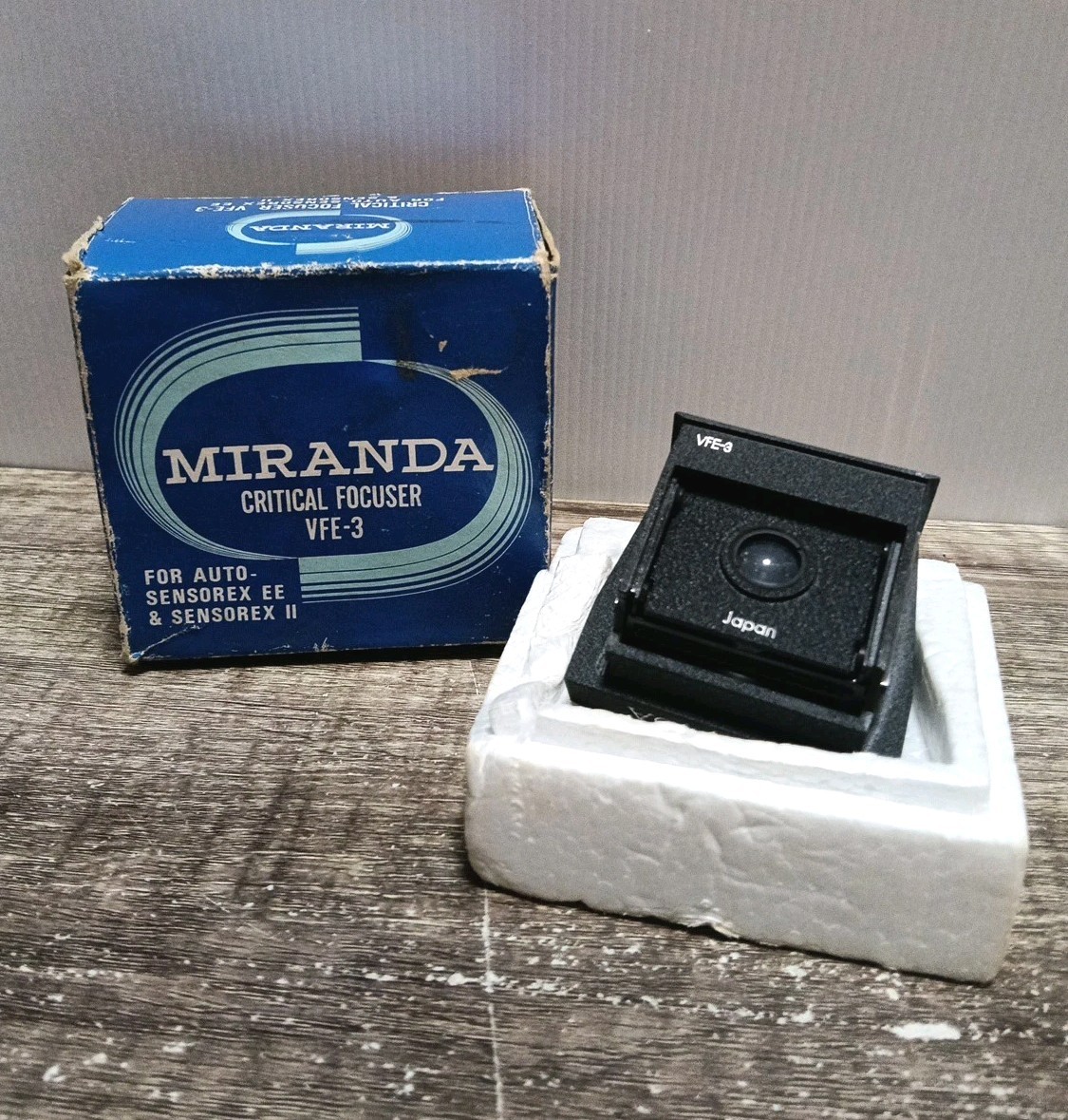 Miranda Critical Focuser VFE 3 Vintage With Original Box Miranda Critical Focuser VFE 3 Vintage With Original Box