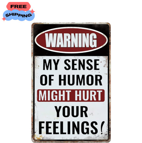 Funny Man Cave Decor Bar Signs Metal Garage Signs For Men Man Cave Tin Sign 8x12