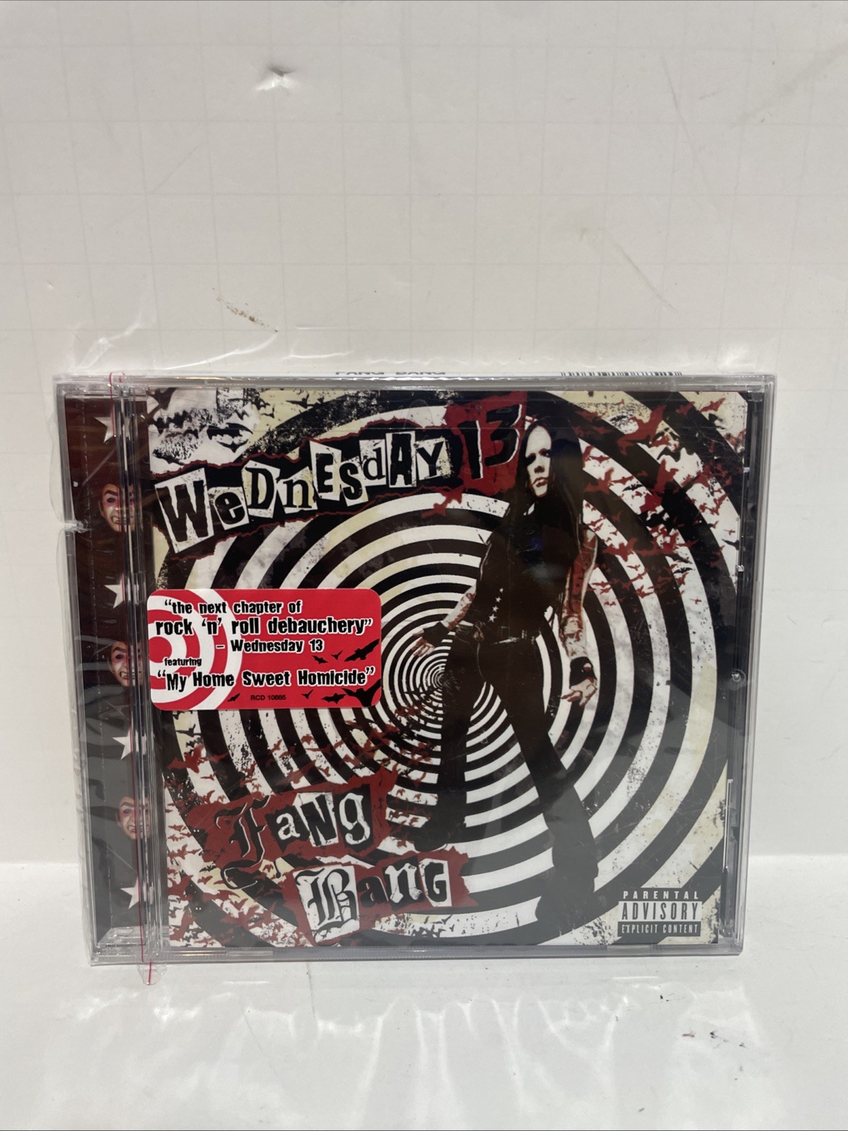 Wednesday 13 Fang Bang CD 2006 Rykodisc RCD10885 Metal Album Brand New Wednesday 13 Fang Bang CD 2006 Rykodisc RCD10885 Metal Album Brand New