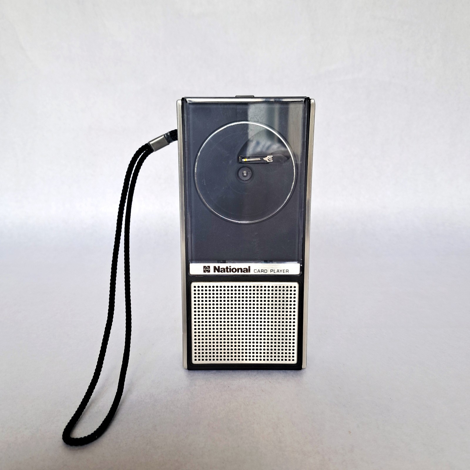 Vintage 1970s National Panasonic Card Player Portable Magnetic Reader Rare Japan